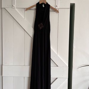 Trina Turk chic long dress black